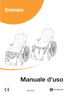 Componenti della sedia a rotelle