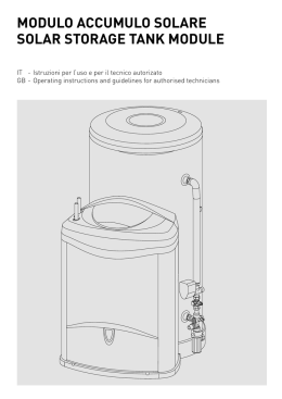 modulo accumulo solare solar storage tank module