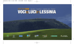 Libretto Voci e Luci 2008