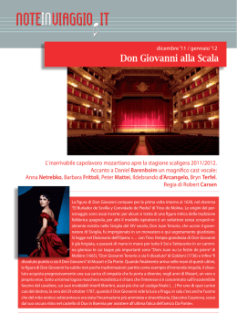Don Giovanni alla Scala