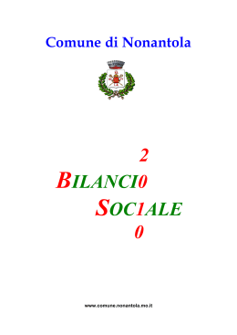 Bilancio Sociale 2010