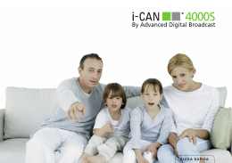 4000S, Manuale d`uso Italiano - i