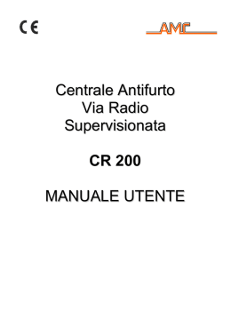MANUALE DELL`ISTALLATORE