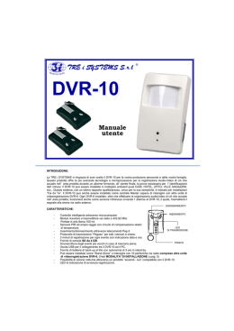 DVR-10 - TRE i SYSTEMS