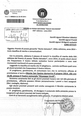 link al dettaglio dei premi