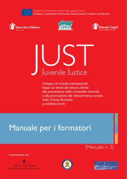 Manuale per i formatori - Save the Children Italia Onlus