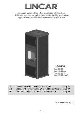 Scarica Libretto Tecnico