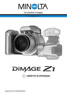 DiMAGE Z1 - KONICA MINOLTA Europe