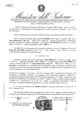 DIPARTIMENTO per VIGILE DEL FUOCO,DEL SOCCORSO