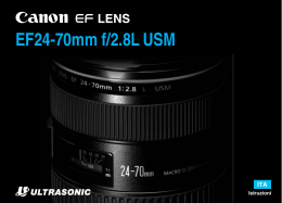 EF24-70mm f/2.8L USM