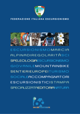 Scarica il PDF storia FIE - Una montagna di sentieri