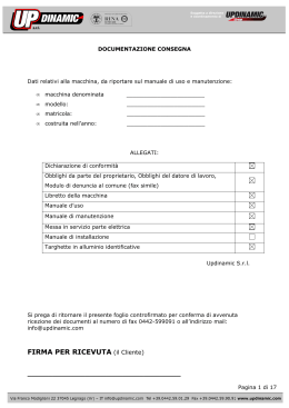 Libretto della macchina Citycbe montauto 2011 rev00