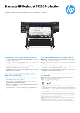 Stampate HP DesignJet T7200 Production