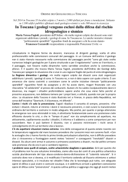 Comune - Ordine dei Geologi della Toscana