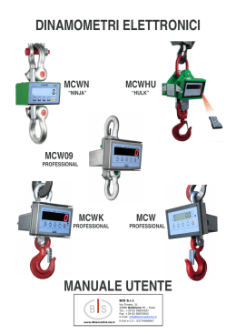 Manuale istruzioni (italiano)