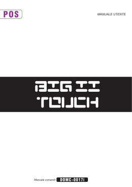 Custom Big Touch - Dieffe Sistemi Srl Registratori di cassa