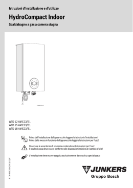 Junkers HydroCompact Indoor