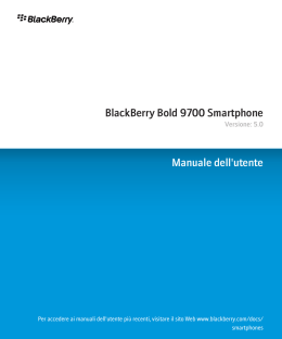 BlackBerry Bold 9700 Smartphone - 5.0