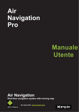 Air Navigation Pro Manuale Utente