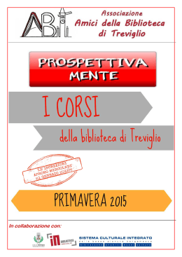 LIBRETTO gen 2015 - Pro Loco Treviglio