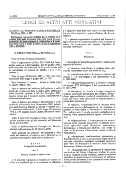 DPR 15 febbraio 2006 n. 147