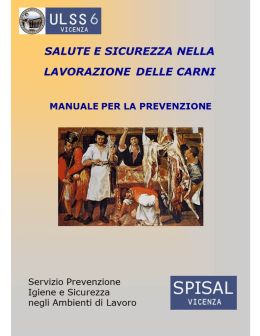 Manuale per la salute e sicurezza nella