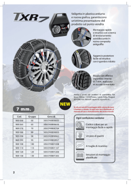 Istruzioni - Green Valley