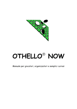 othello® now - Federazione Nazionale Gioco Othello