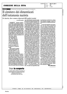Il cimitero dei dimenticati