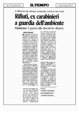 Rassegna Stampa - La Bacheca Di Effettotre