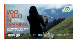 LIBRETTO voci e luci 10 TRACC