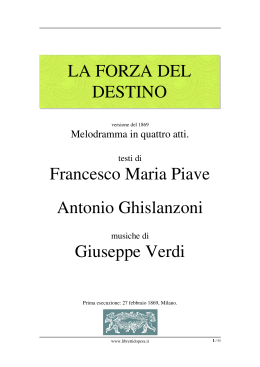 Libretto Forza del destino (pdf, it, 575 KB, 11/24/15)