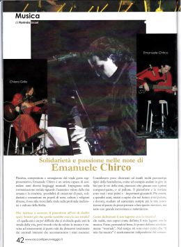 Musico - Emanuele Chirco