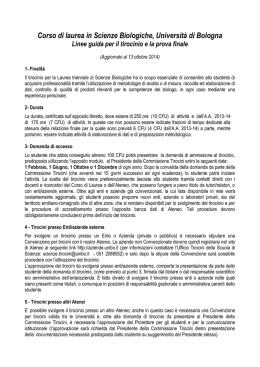 Regolamento - Università di Bologna