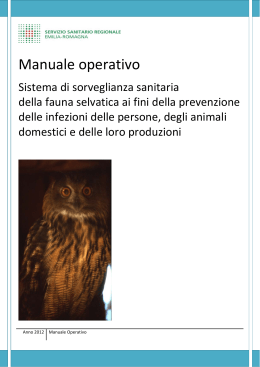 Manuale operativo - Salute Emilia-Romagna