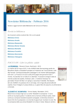 Versione PDF - newsletter