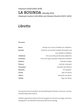 Libretto zum Downloaden - Deutschlandradio Kultur