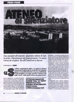 Ateneo al silenziatore