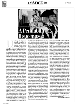 La Voce - Comune di Pennabilli