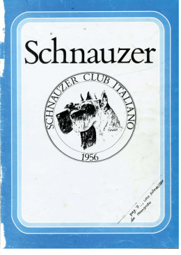 rivistaSCI 1990 - Schnauzer d`Utrillo