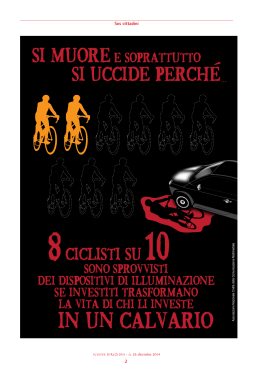Incidente con Ciclista - perlasicurezzastradale.org