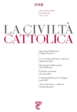 Intervista a papa Francesco