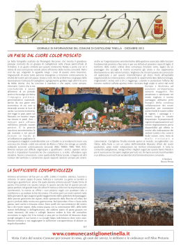 Castiôn - Dicembre 2013 (Scarica in PDF)