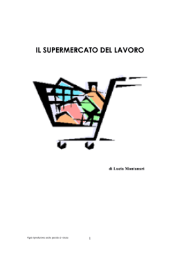 il supermercato del lavoro
