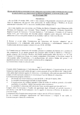 Scarica Allegato - Universit&agrave; degli Studi "Magna Graecia" di Catanzaro