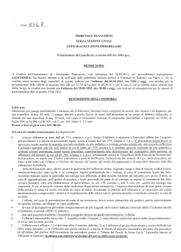 Senza titolo - Aste Giudiziarie Salerno