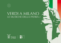 verdi a milano - Citt&agrave; metropolitana di Milano