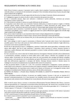 Regolamento dell`Associazione pescatori Valle del Chiese 2015