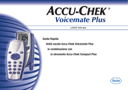 ACCU-CHEK ® Voicemate Plus - Accu