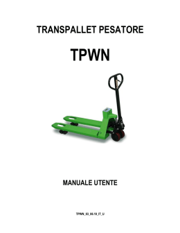 Manuale istruzioni (italiano)